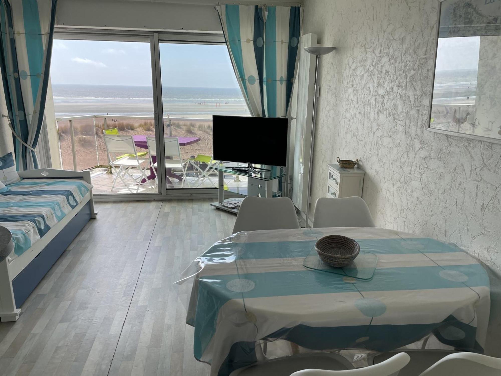 Fort-Mahon-Plage: Studio Balcon, Equipements Complets, Parking Prive - Fr-1-482-12 Exteriör bild